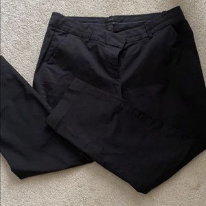 Jcrew cafe capri black pants